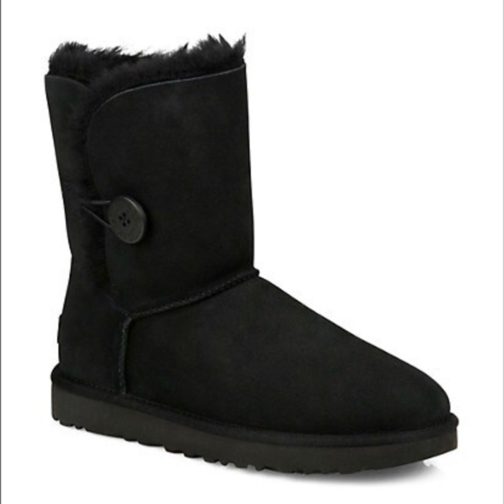 Uggs Bailey button boots, size 8